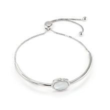 Load image into Gallery viewer, PEACE - Mother of Pearl Adjustable Bracelet
