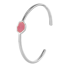 Load image into Gallery viewer, LOVE - Rhodonite Single Stone Cuff

