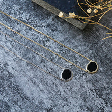 Load image into Gallery viewer, CONFIDENCE - Black Onyx Single Stone Necklace
