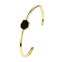 Load image into Gallery viewer, CONFIDENCE - Black Onyx Single Stone Cuff
