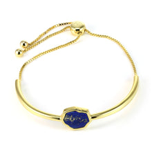 Load image into Gallery viewer, STRENGTH - Lapis Lazuli Adjustable Bracelet
