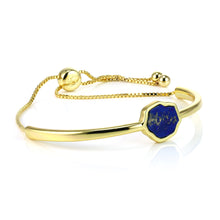 Load image into Gallery viewer, STRENGTH - Lapis Lazuli Adjustable Bracelet
