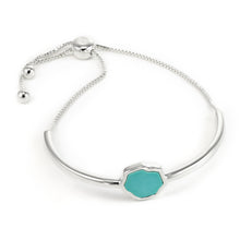 Load image into Gallery viewer, PROTECTION - Turquoise Adjustable Bracelet

